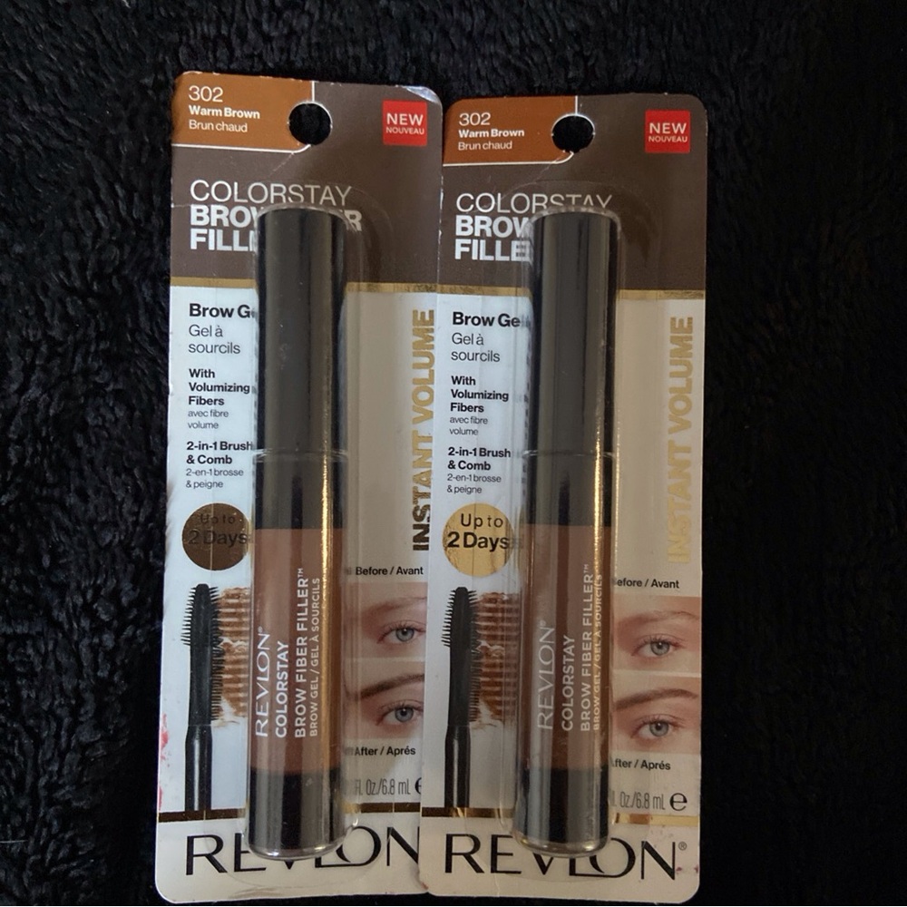 Colorstay Brow Fiber Filler 302 Warm Brown Makeup eye
